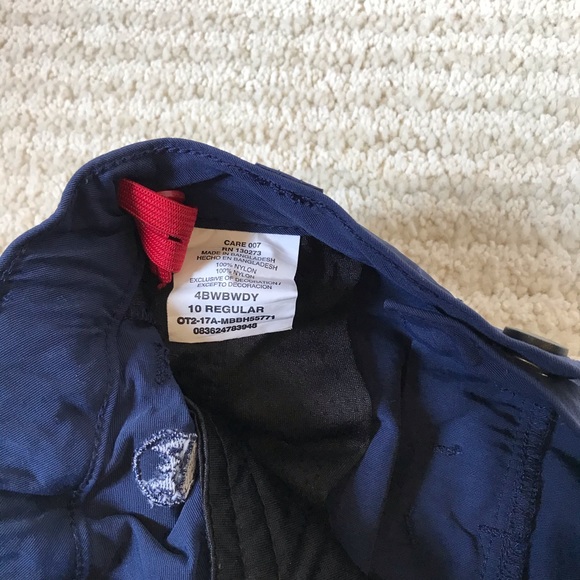 Boys navy shorts, athletic material I5 - Picture 3 of 3